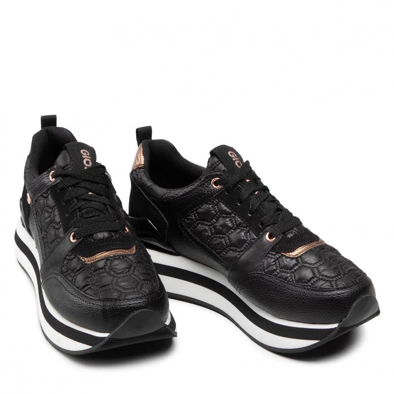 Gioseppo Footwear Osteroy Trainer Black 4 Gioseppo Footwear Osteroy Trainer Black