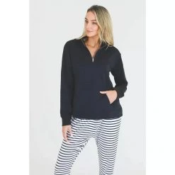 3RD STORY Harmony Sweater Ink Tops