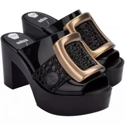 Melissa Australia Footwear Melissa Viktor & Rolf Buckle Up Mule-Black