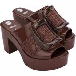 Melissa Australia Melissa Viktor & Rolf Buckle Up Mule-Brown