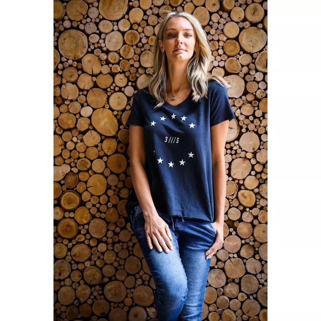 3RD STORY Mini Star Logo Tee Ink Tops 2 3RD STORY Mini Star Logo Tee Ink Tops