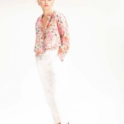 Mela Purdie Soft Shirt Bellini Floral Print New Arrivals