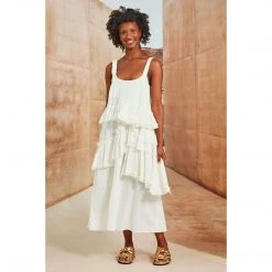 TRELISE COOPER Long Days Hot Nights Dress White Dresses