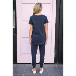 3RD STORY Tops Red Heart Tee Ink