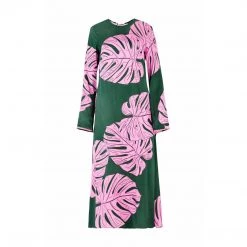 Cooper Trump Card Dress - Purple Leaf