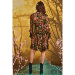 Coop Ruffle & Ready Dress Forest Dresses