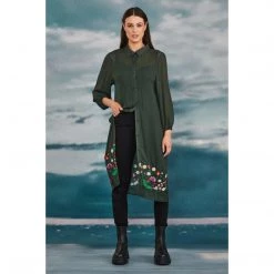 Curate Dresses Miss Parker Dress - Forest