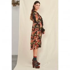 Curate Dresses Shirty Dancy Dress - Floral