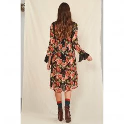 Curate Dresses Shirty Dancy Dress - Floral