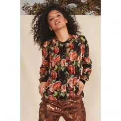 Curate Tops I'll Be There Top - Walk Around The Roses