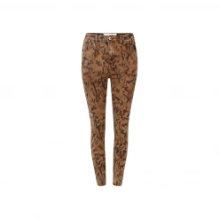 Curate Here Kitty Jeans Coffee Bottoms