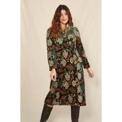 Curate Long Night Coat Green