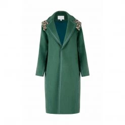 TRELISE COOPER Sweet Seams Coat - Forest Green