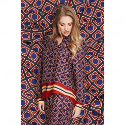 Cooper Wild Thing Shirt - Geo Print Tops