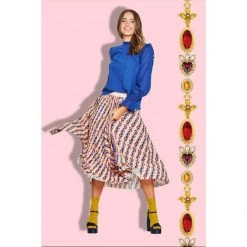 Coop You-Com-Pleat Me Skirt Ruby Bottoms