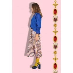 Coop You-Com-Pleat Me Skirt Ruby Bottoms