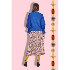 Coop You-Com-Pleat Me Skirt Ruby Bottoms