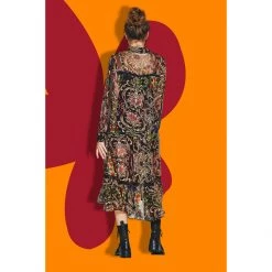 Coop Dresses State Of Lace Dress Moonflower Black