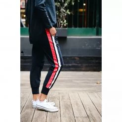 3RD STORY Banded Jogger Ink/Poppy Bottoms