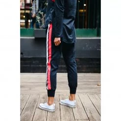 3RD STORY Banded Jogger Ink/Poppy Bottoms