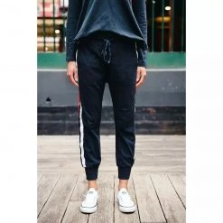 3RD STORY Banded Jogger Ink/Poppy Bottoms