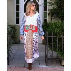 Me369 Danille Printed Dress Hello Tiger Dresses