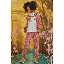 Coop You Sweater Run Trackpant - Pink Forest Bottoms