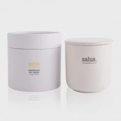 Salus Lemongrass Soy Porcelain Candle