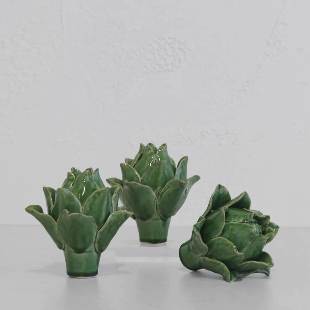 Lulu And I Decorative Artichoke Green 1 Lulu And I Decorative Artichoke Green