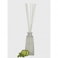 Flower Box Cucumber & Wild Basil Mini Diffuser 200ml Candles And Diffusers