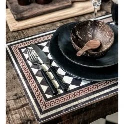 Beija Flor Damka Vinyl Placemat Kitchen & Tabletop