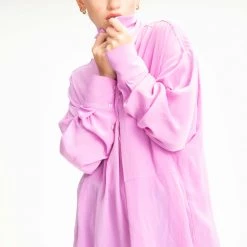Mela Purdie Relaxed Pocket Shirt Lilac