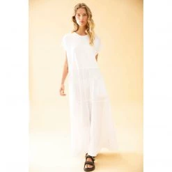 Mela Purdie Dresses Maxi Tri Dress Navy