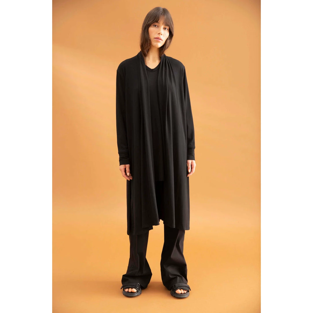 Mela Purdie Maxi Coat Carob 3 Mela Purdie Maxi Coat Carob