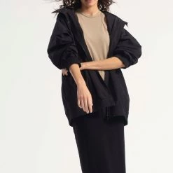 Mela Purdie Zip Hood Shell Black New Arrivals