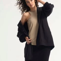 Mela Purdie Zip Hood Shell Black New Arrivals