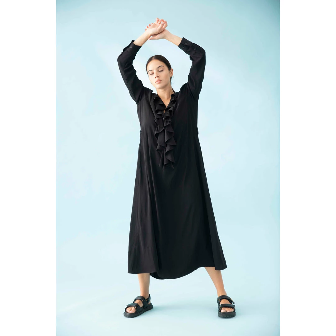 Mela Purdie Dresses Mirror Dress - Black 2 Mela Purdie Dresses Mirror Dress - Black