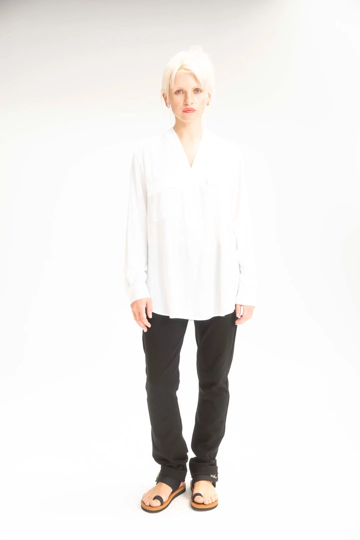 Mela Purdie Slide Pocket Shirt Black 5 Mela Purdie Slide Pocket Shirt Black