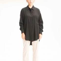 Mela Purdie Relaxed Pocket White Shirt