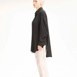 Mela Purdie Relaxed Pocket Shirt Black 9 Mela Purdie Relaxed Pocket Shirt Black