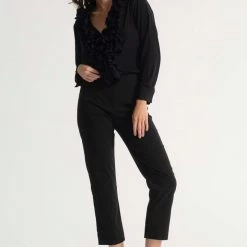 Mela Purdie Rufflet Blouse White