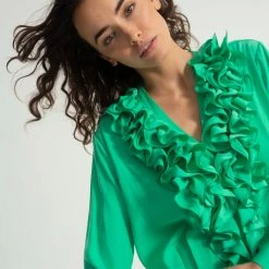 Mela Purdie Rufflet Blouse White