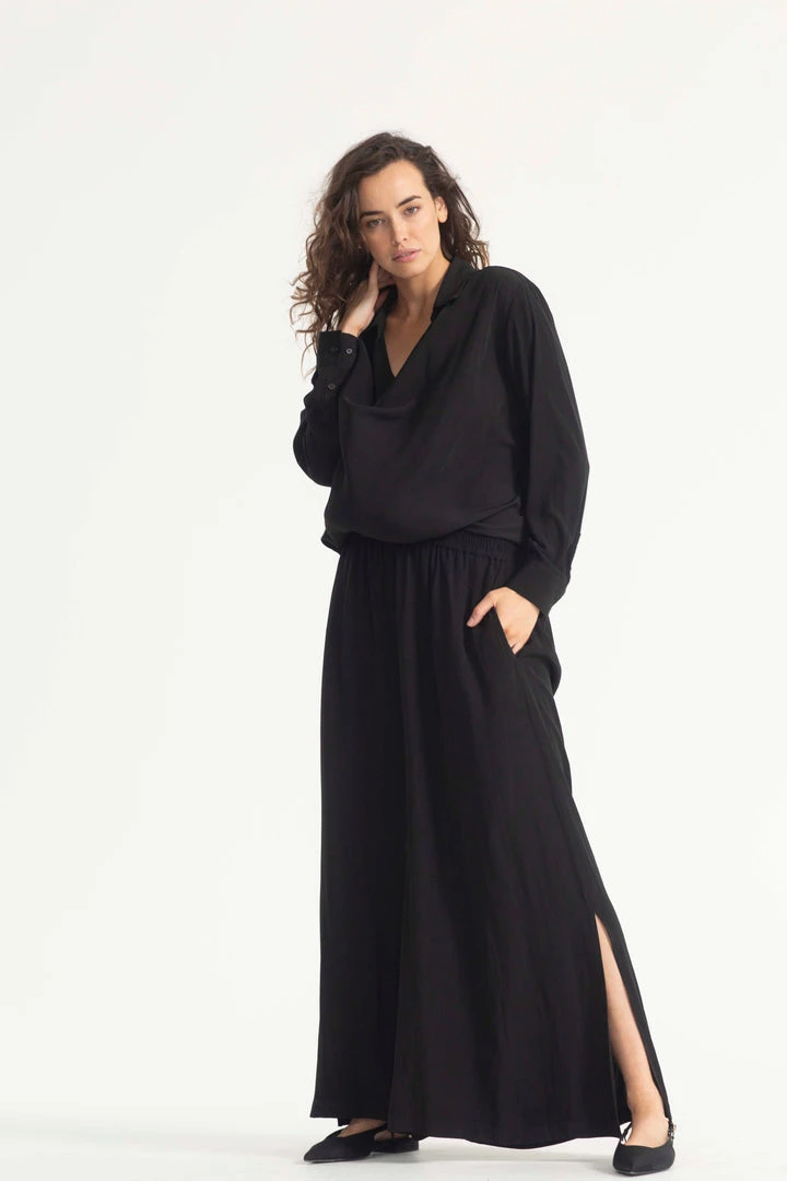 Mela Purdie New Arrivals Swish Pant Black 1 Mela Purdie New Arrivals Swish Pant Black