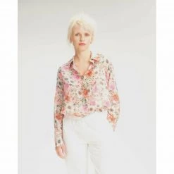 Mela Purdie Soft Shirt Bellini Floral Print New Arrivals