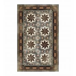 Beija Flor Gothic Terracotta Floor Mat 60x97
