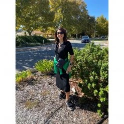 Lulu And I Dresses Jennie Black Ribbed Dress