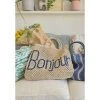 The Jacksons Accessories Bonjour Large Jute Bag - Natural