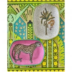 C.A.M - Creatively Active Minds Isla Savon Dish Leopardo Rosa