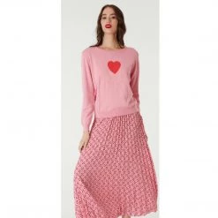 365 DAYS Tops Amore Crew Knit Candy