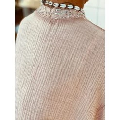 ITALIAN LUXE Luisa Top With Sequin Trim Tops 16 ITALIAN LUXE Luisa Top With Sequin Trim Tops